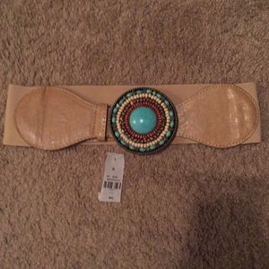 Turquoise waist belt